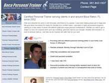 Tablet Screenshot of bocapersonaltrainer.com